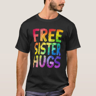 Gratis Zus Knuffels LGBT Pride LGBTQ Lesbisch Homo T-shirt