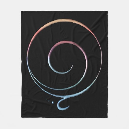 Gratitude 1 fleece deken (Voorkant)