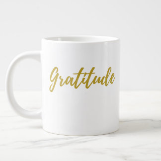 Gratitude 20 oz Jumbo Mok