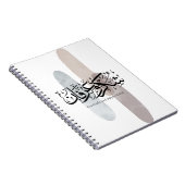 Gratitude and Appreciation Arabic Calligraphy art  Notitieboek (Rechterzijde)