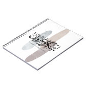 Gratitude and Appreciation Arabic Calligraphy art  Notitieboek (Linkerzijde)