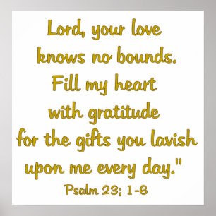 Gratitude Attitude Poster