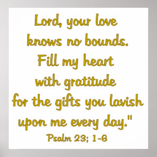 Gratitude Attitude Poster