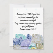 Gratitude Bible Verse-geheugenkaart Kaart (Achterkant)