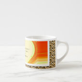 Gratitude blijft™: Intentionele liefdeskoffie Espresso Kop (Rechts)