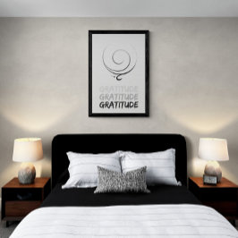 Gratitude Canvas afdrukken