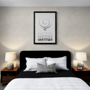 Gratitude Canvas afdrukken