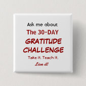 Gratitude Challenge Button (Voorkant)