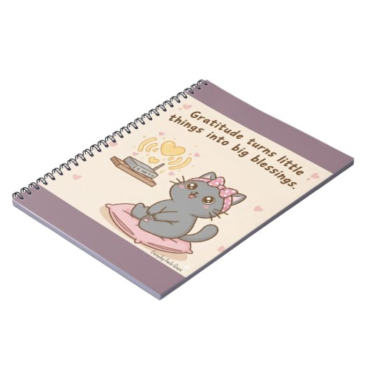 Gratitude Changes Everything – Daily Notebook Notitieboek (Linkerzijde)