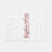 Gratitude Changes Everything Motivational Sitive M Fleece Deken (Voorkant (Horizontaal))