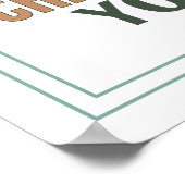 Gratitude Changes You Psalm 107 1 Spiritual Poster (Hoek)