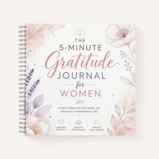 Gratitude Dagboek voor Moeder Notitieboek (Voorkant)
