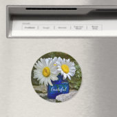 Gratitude Daisy Magneet (Insitu (Vaatwasser))