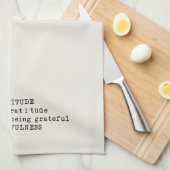 Gratitude Definition Kitchen Towel Theedoek (Quarter Fold)