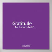 Gratitude-dender Shapers™ Poster (Voorkant)