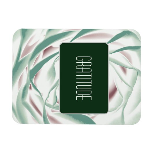 Gratitude Flexible Photo Magnet Magneet (Horizontaal)