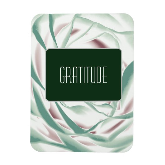 Gratitude Flexible Photo Magnet Magneet (Verticaal)