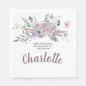 Gratitude Floral Spray Servet (Voorkant)