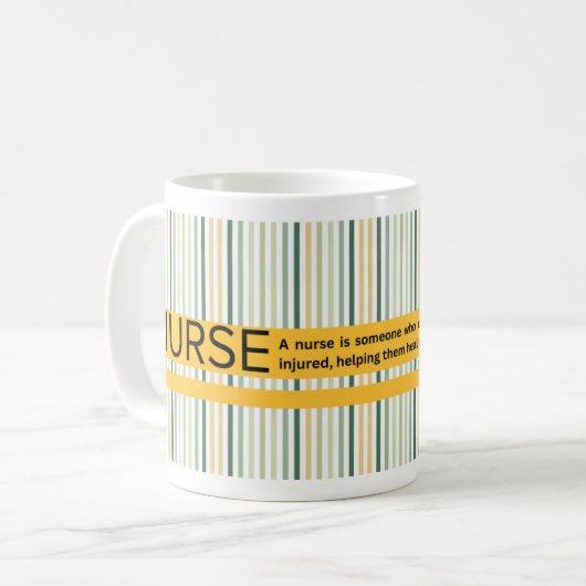 Gratitude for a Nurse Koffiemok (Voorkant links)