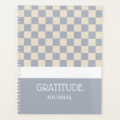 Gratitude Geruite Journal Planner (Voorkant)