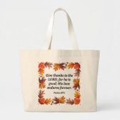 Gratitude Grote Tote Bag (Voorkant)