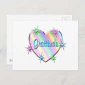 Gratitude Heart Briefkaart (Voorkant / Achterkant)