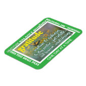 gratitude inspirational magnet magneet (Linkerzijde)