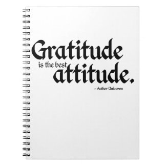 Gratitude is het beste notitieboek van Attitude