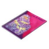 Gratitude Journal: Dragonfly Afbeelding zijde Cyn Notitieboek (Linkerzijde)