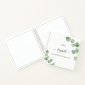 Gratitude journal eucalyptus greenery script notitieboek (Binnen)