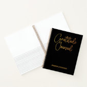 Gratitude Journal I Modern Calligraphy Notebook Notitieboek (Binnen)