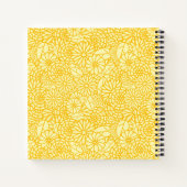 Gratitude Journal Name Floral Daisy Pattern Notitieboek (Achterkant)