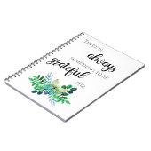 Gratitude Journal Notitieboek (Linkerzijde)