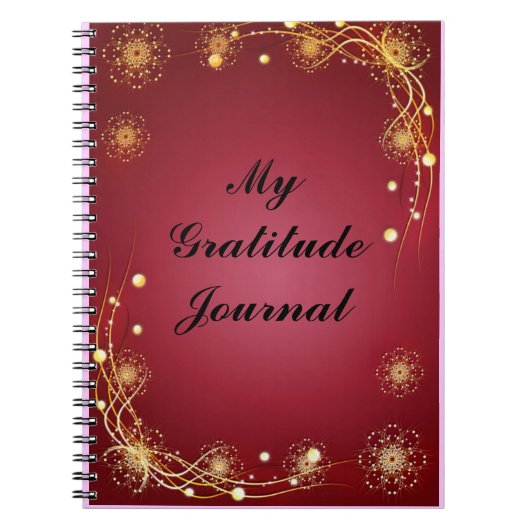Gratitude Journal Notitieboek (Voorkant)
