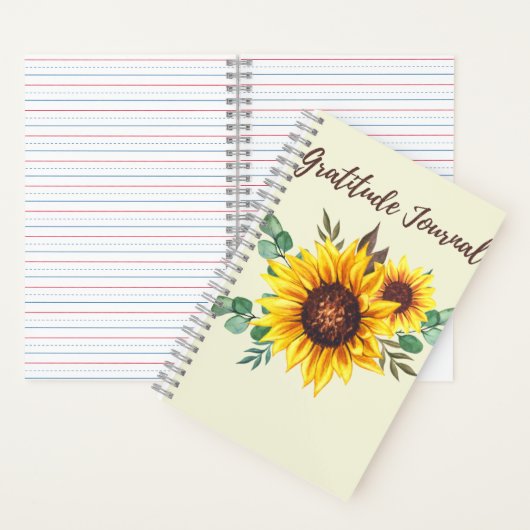 Gratitude Journal-Spiral Notebook Notitieboek (Binnen)