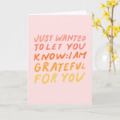 Gratitude Just Because Wenskaart van MHN Kaart (Gele Bloem)