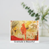 Gratitude-kaarten Briefkaart (Staand voorkant)