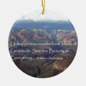 Gratitude Keramisch Ornament (Voorkant)