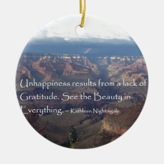 Gratitude Keramisch Ornament