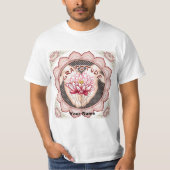 Gratitude Lotus T-shirt (Voorkant)