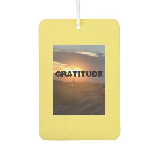 Gratitude Luchtverfrisser (Voorkant)