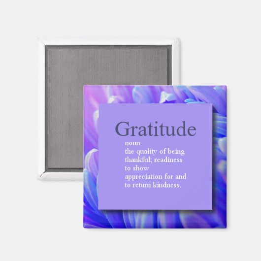 Gratitude Magnet (Voorkant / Achterkant)