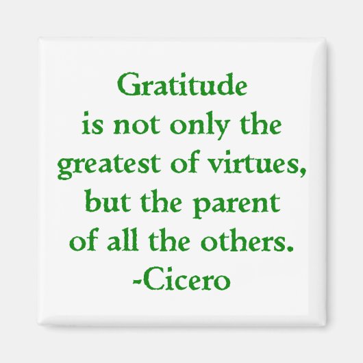 Gratitude Magnet (Voorkant)