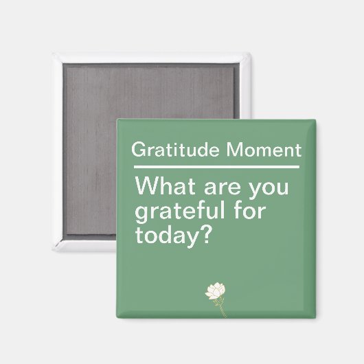 Gratitude Magnet (Voorkant / Achterkant)