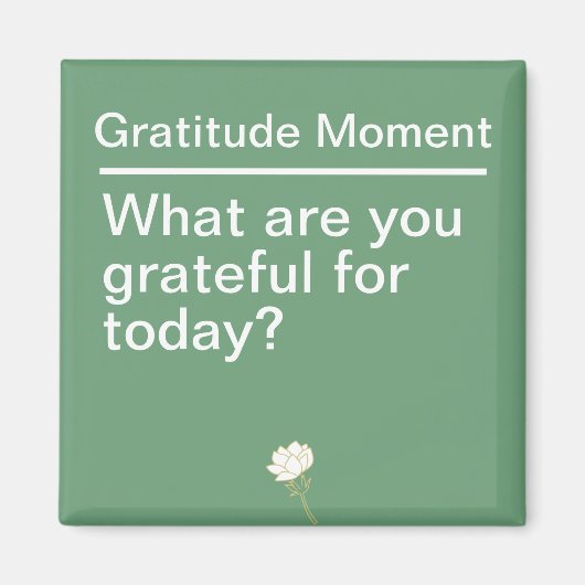 Gratitude Magnet (Voorkant)