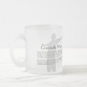 Gratitude Matglas Koffiemok (Links)