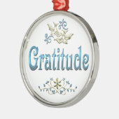GRATITUDE METALEN ORNAMENT (Links)