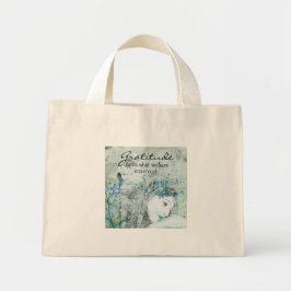 Gratitude Mini Tote Bag