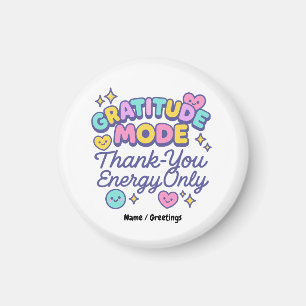Gratitude Modus Dank-You Energie Alleen Cute Kawai Magneet
