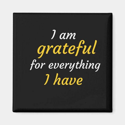 Gratitude-offertes Magneet (Voorkant)